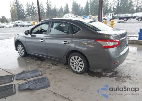 2015 Nissan Sentra Fe+ S/S/Sl/Sr/Sv из США, поврежденный, VIN 3N1AB7APXFL631761